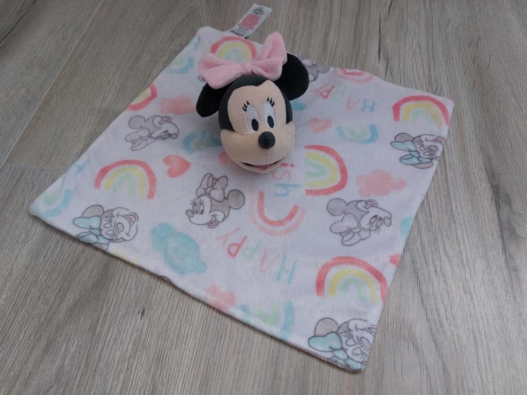 Knuffel knuffeldoekje Primark Disney Minnie Mouse L683, Ophalen of Verzenden, Zo goed als nieuw, Meisje