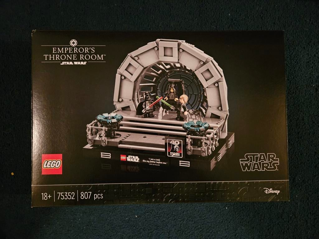 Lego 75352 Star Wars Emperor's Throne Room NIEUW, Ophalen of Verzenden, Nieuw