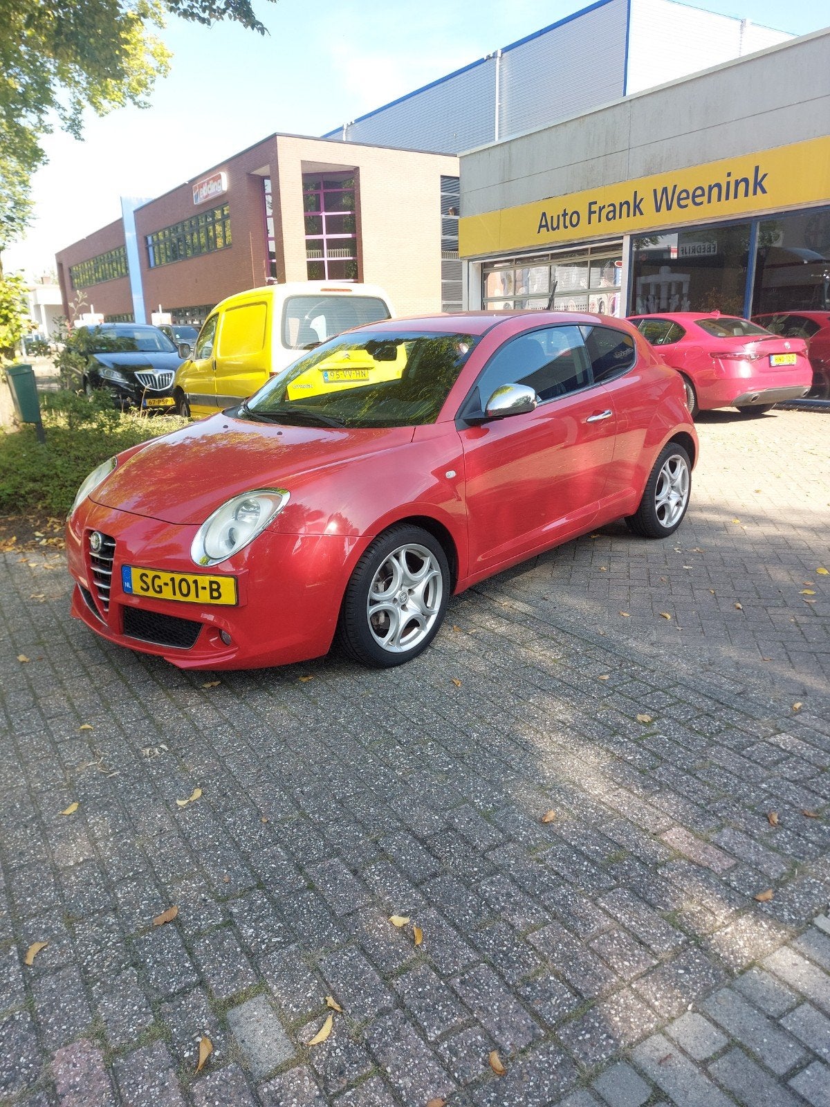 Alfa Romeo MiTo 1.4 Turbo 155PK SPORT 2009 Rosso Alfa, Auto's, Voorwielaandrijving, 15 km/l, 4 cilinders, 49 €/maand