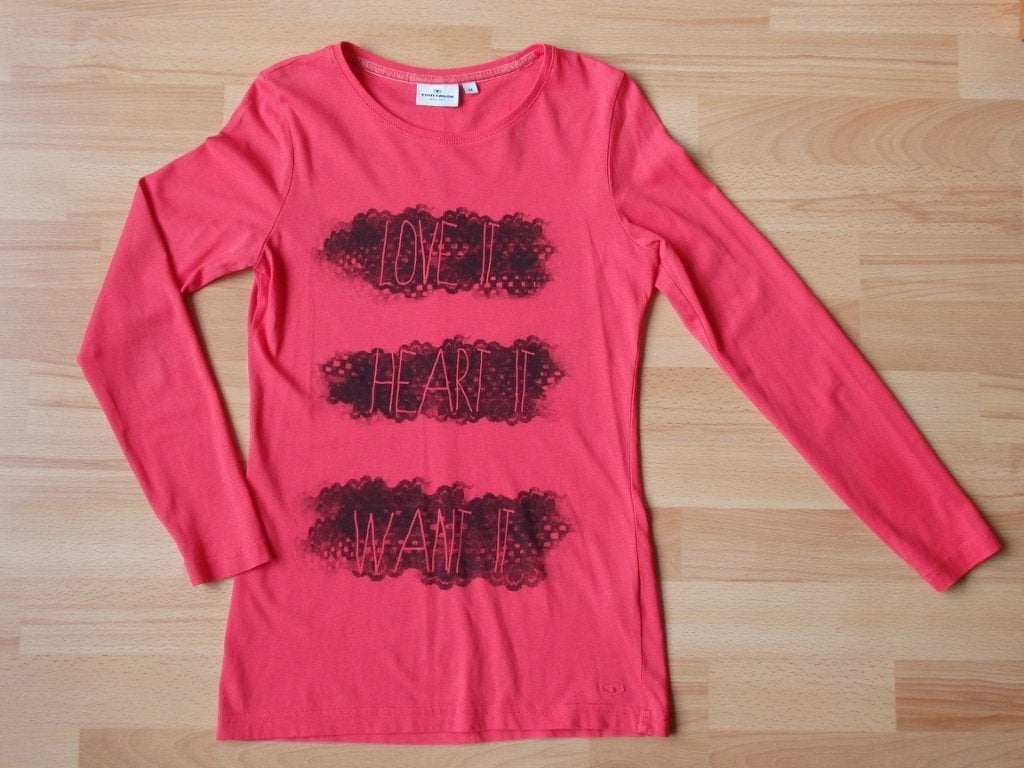 Longsleeve Tom Tailor maat 152, Gebruikt, Meisje, Shirt of Longsleeve, Ophalen