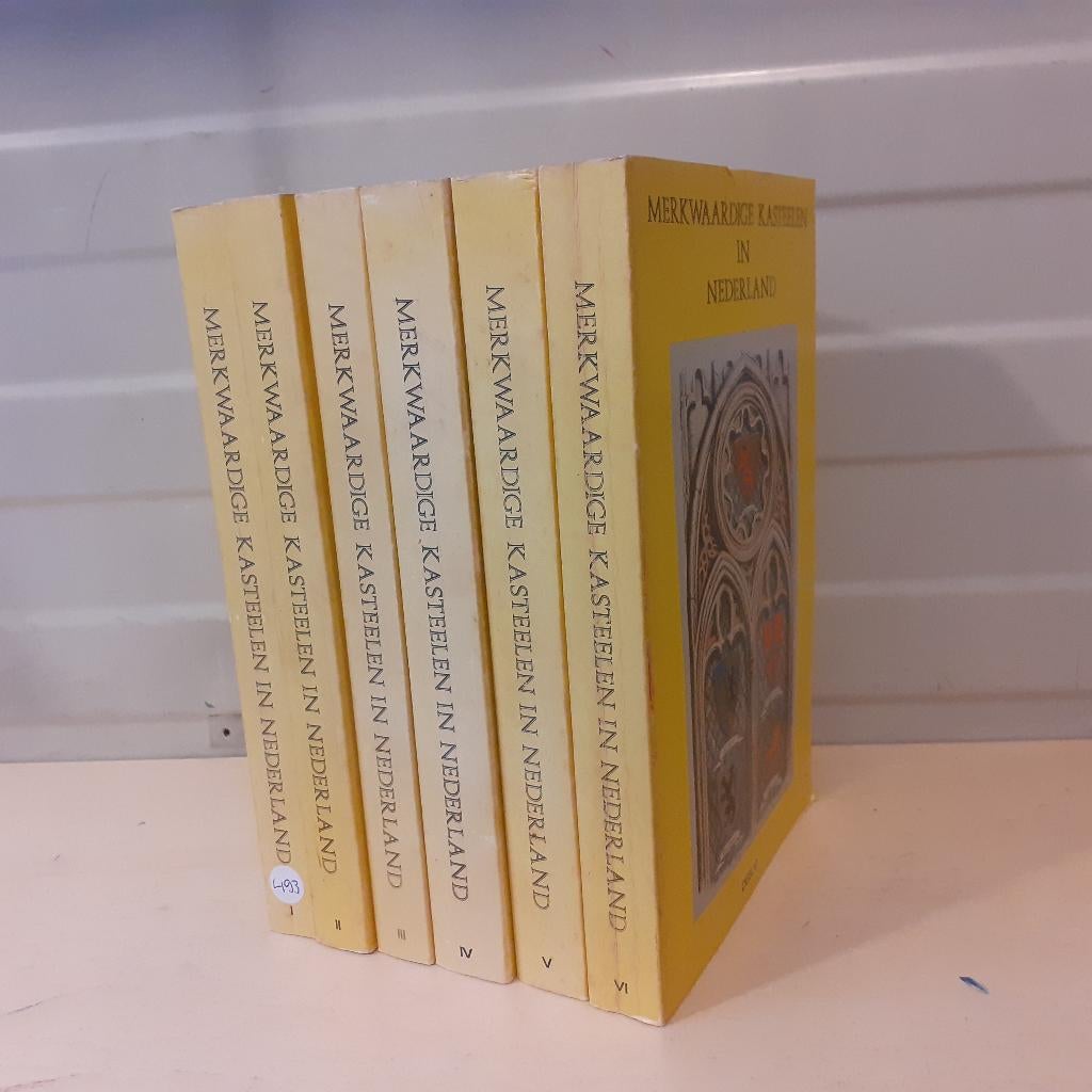 Nr. 493 J. van Lennep. Merkwaardige kasteelen in Nederland -, Ophalen of Verzenden, Gelezen, J. van Lennep