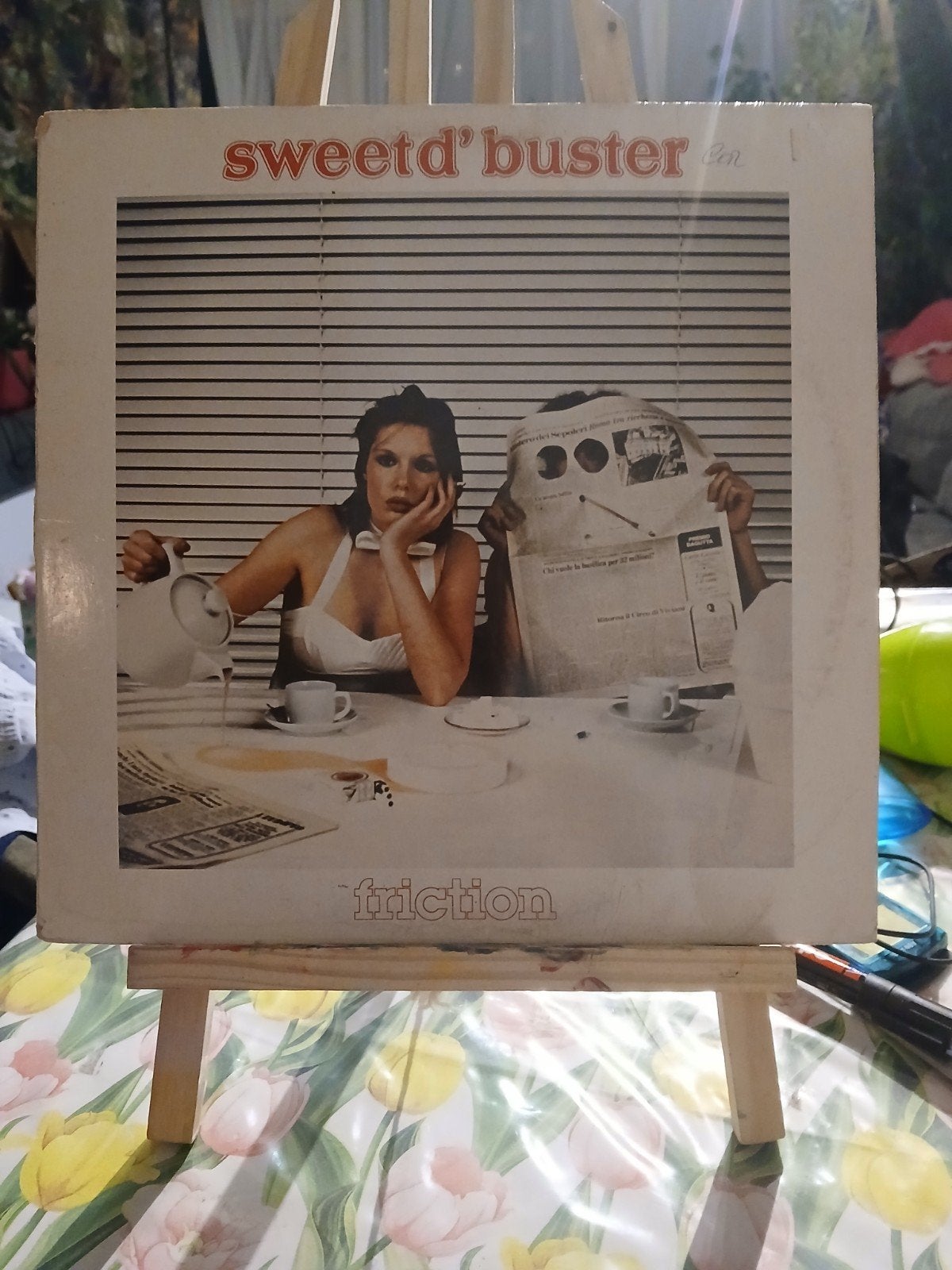 Sweet d'Buster - Friction LP (1978) - Classic Rock Vinyl, LP, Gebruikt, Ophalen of Verzenden, Classic Rock