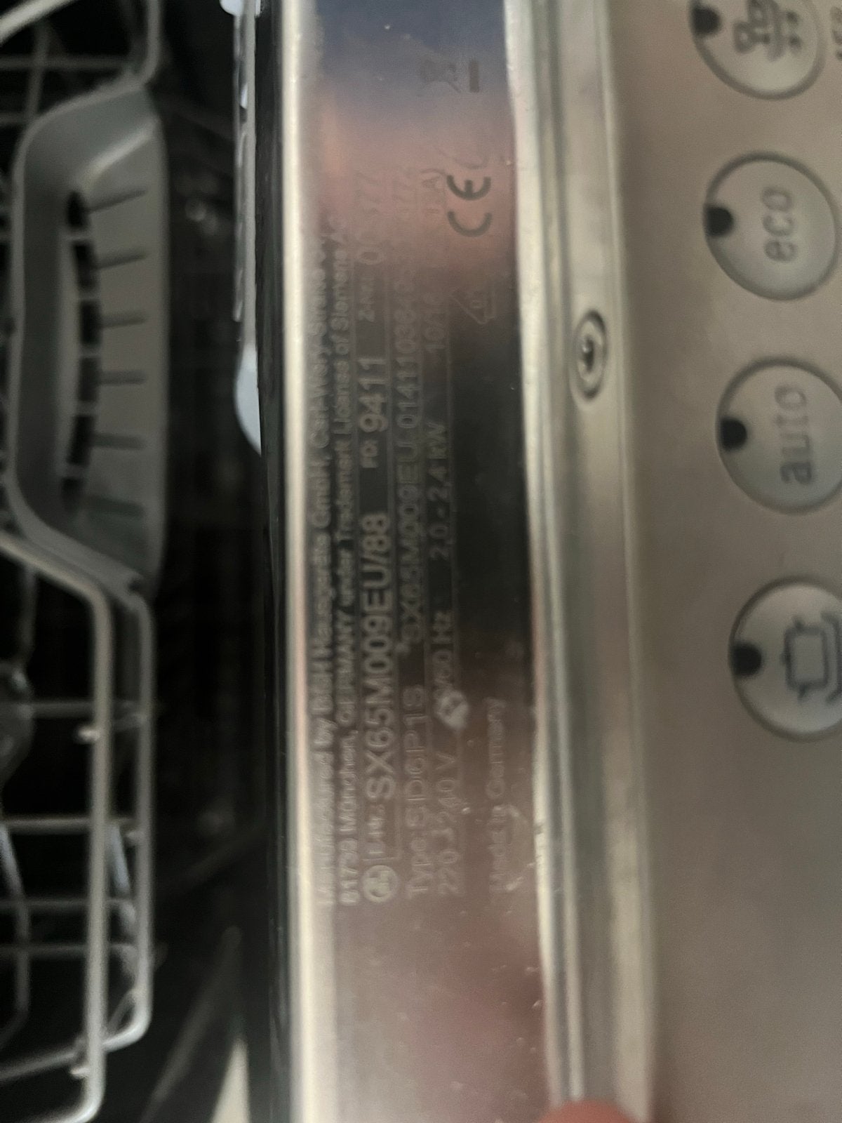 Siemens Vaatwasser - Werkt, maakt geluid, Ophalen of Verzenden, Gebruikt, Inbouw, 60 cm of meer