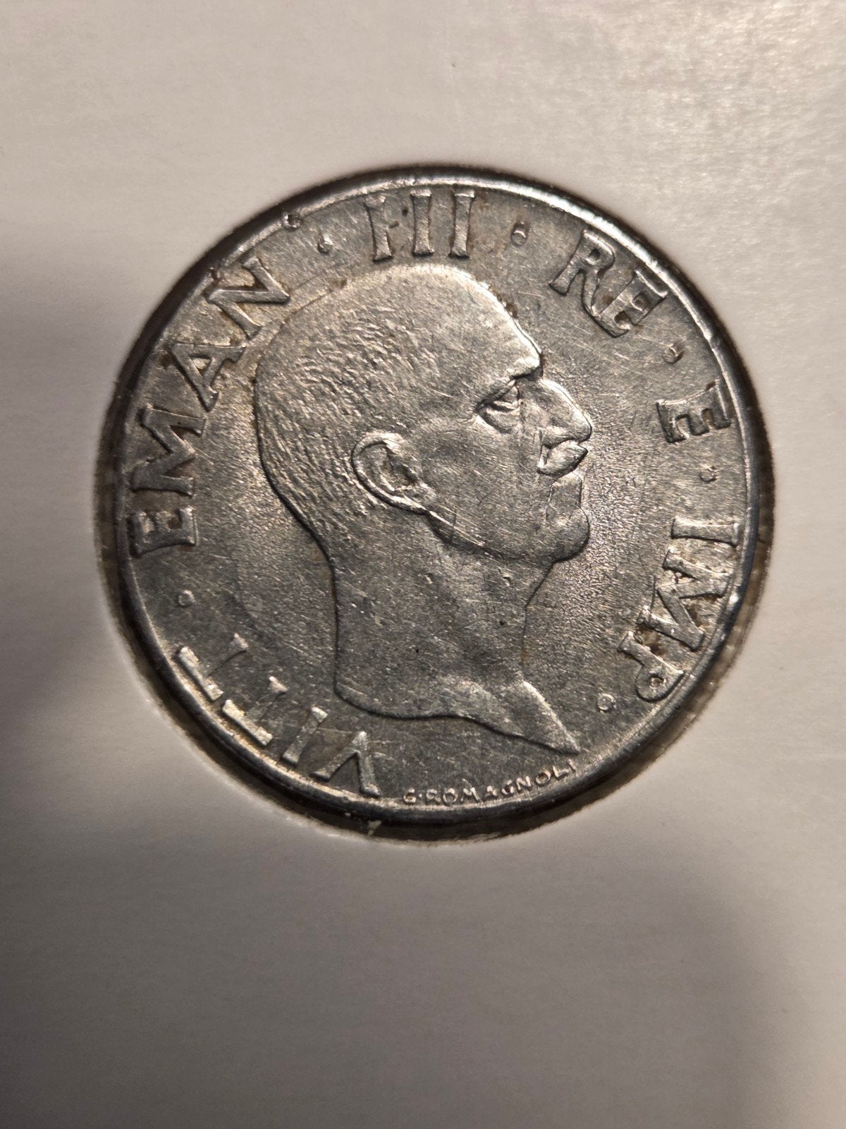 Italiaanse munt 50 Centesimi 1942 - Vittorio Emanuele III, Ophalen of Verzenden