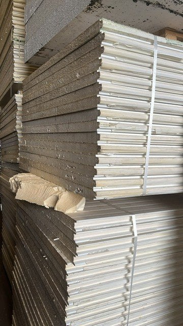 Partij Interieur Sandwichpanelen (40 mm) – Diverse Lengtes, Ophalen, Gebruikt, Overige materialen, 20 tot 50 mm