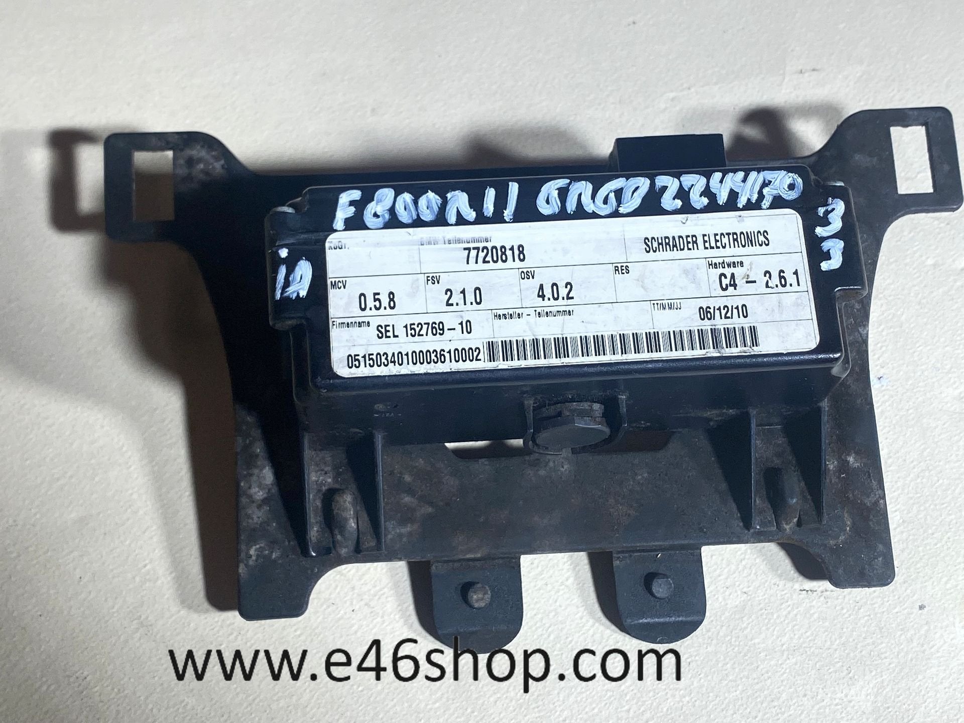 BANDENSPANNING MODULE BMW MOTOR VOOR VELE MODELLEN 657577208, Gebruikt, -, -, Ophalen of Verzenden