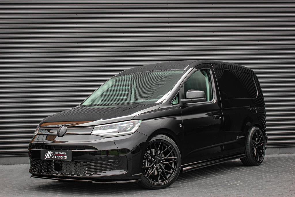 Volkswagen Caddy Cargo 2.0 TDI 122PK DSG JB- EDITION / MAXTR, Auto's, Bestelauto's, Gebruikt, Zwart, 4 cilinders, Volkswagen