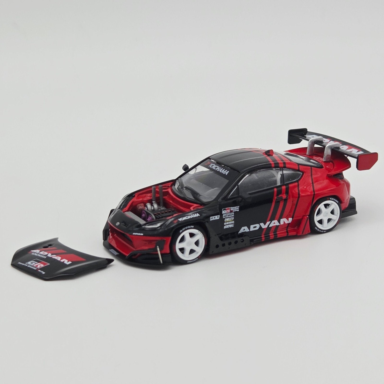 Pop Race – Pandem GR86 *Advan*, black/red, Hobby en Vrije tijd, Mymodelcar@outlook.com, Auto, Ophalen of Verzenden, Pop Race