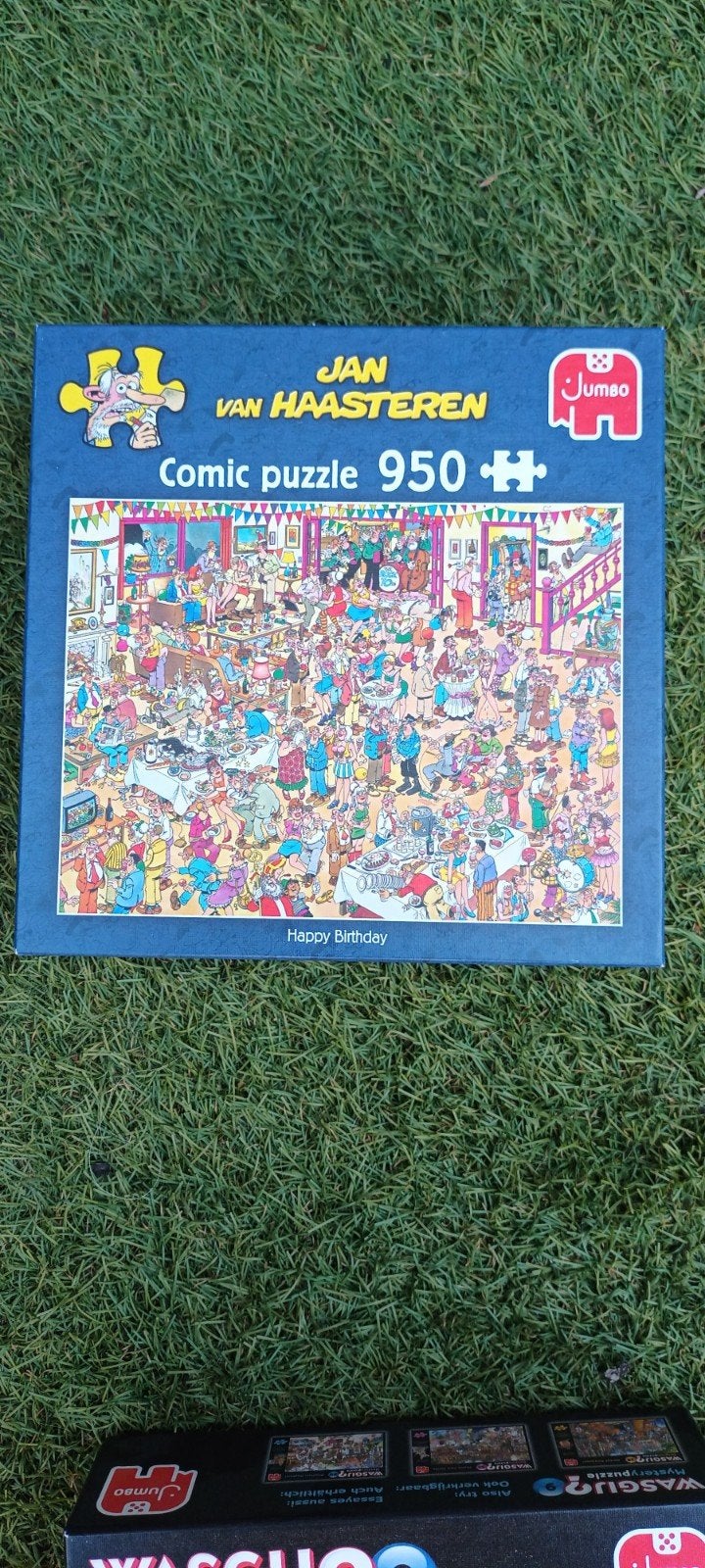 Jan van Haasteren Comic Puzzel - Happy Birthday 950 stukjes, Hobby en Vrije tijd, Denksport en Puzzels, Ophalen, 500 t/m 1500 stukjes