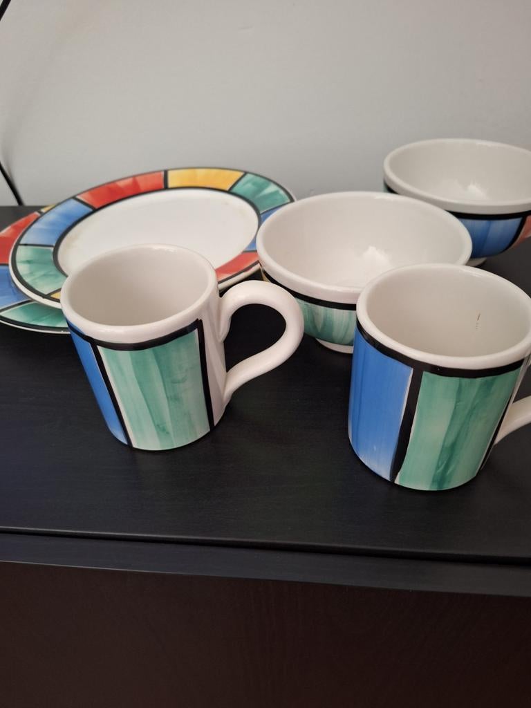 Vintage V&D servies Domus, Ophalen, Overige stijlen, Bord(en)