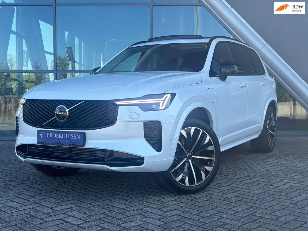 Volvo XC90 2.0 T8 Plug-in hybrid AWD Plus Dark 455pk Panoram, Gebruikt, Zwart, 4 cilinders, 1969 cc