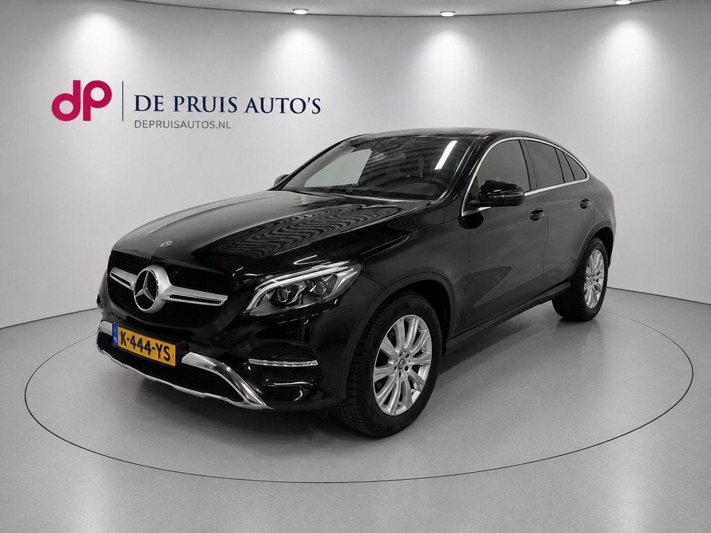 Mercedes-Benz GLE-klasse Coupé 350 d 4MATIC VAN Grijs Kente, Auto's, Mercedes-Benz, Gebruikt, Start-stop-systeem, Bedrijf, Vierwielaandrijving