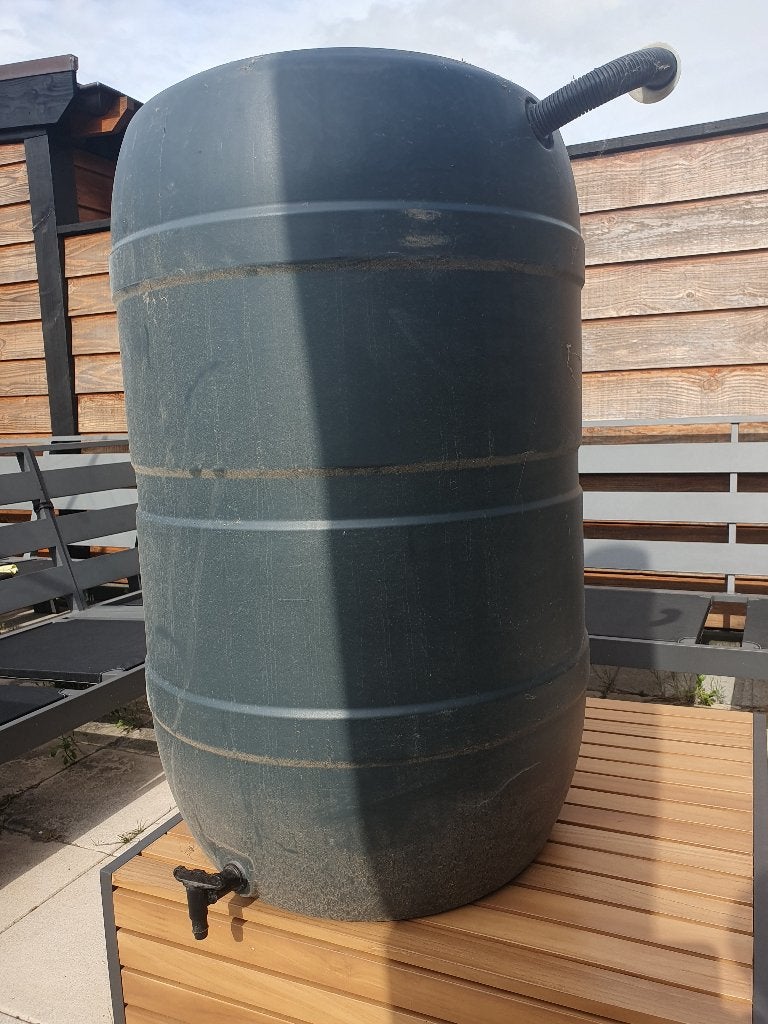 Regenton, Tuin en Terras, Ophalen, Kunststof, Gebruikt, Met kraantje