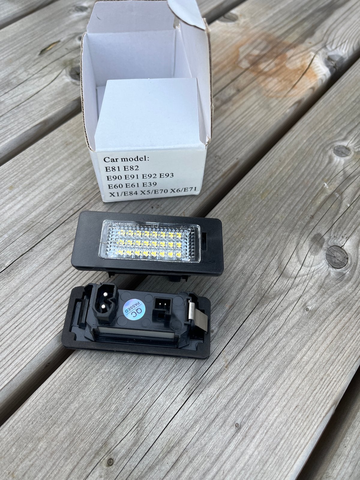 LED Kentekenplaatverlichting voor diverse BMW modellen, Ophalen, Nieuw, BMW