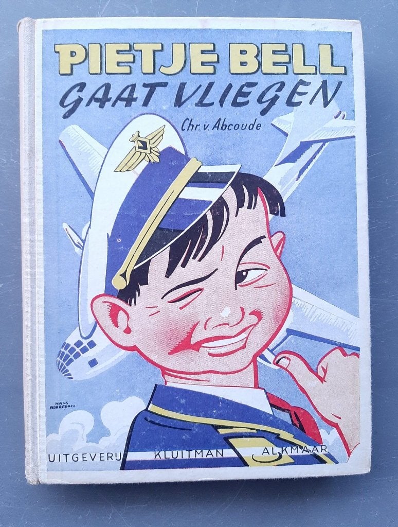 Pietje Bell gaat vliegen – Chr. van Abkoude – 3e druk, Gelezen, Fictie algemeen, Ophalen of Verzenden, Chris van Abkoude