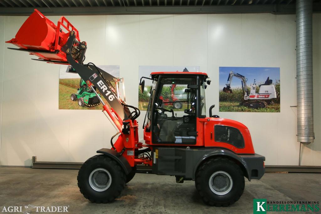 Nieuwe EVERUN ER16 Full options kniklader, Zakelijke goederen, Machines en Bouw | Kranen en Graafmachines, -, Niet opgegeven, Ophalen of Verzenden