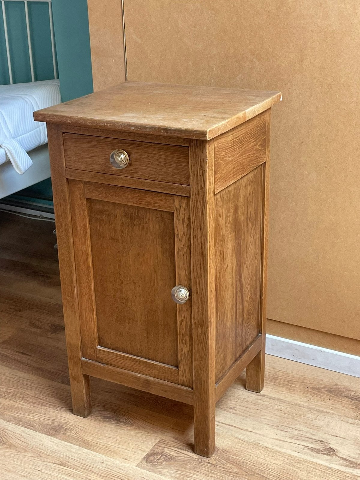 Nachtkastje, Huis en Inrichting, Ophalen, Gebruikt, Minder dan 45 cm, 70 cm of meer