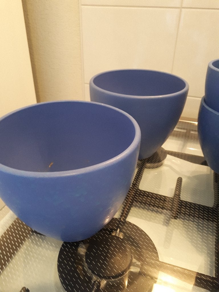 binnen bloempotten, Ophalen, Rond, Aardewerk, Binnen
