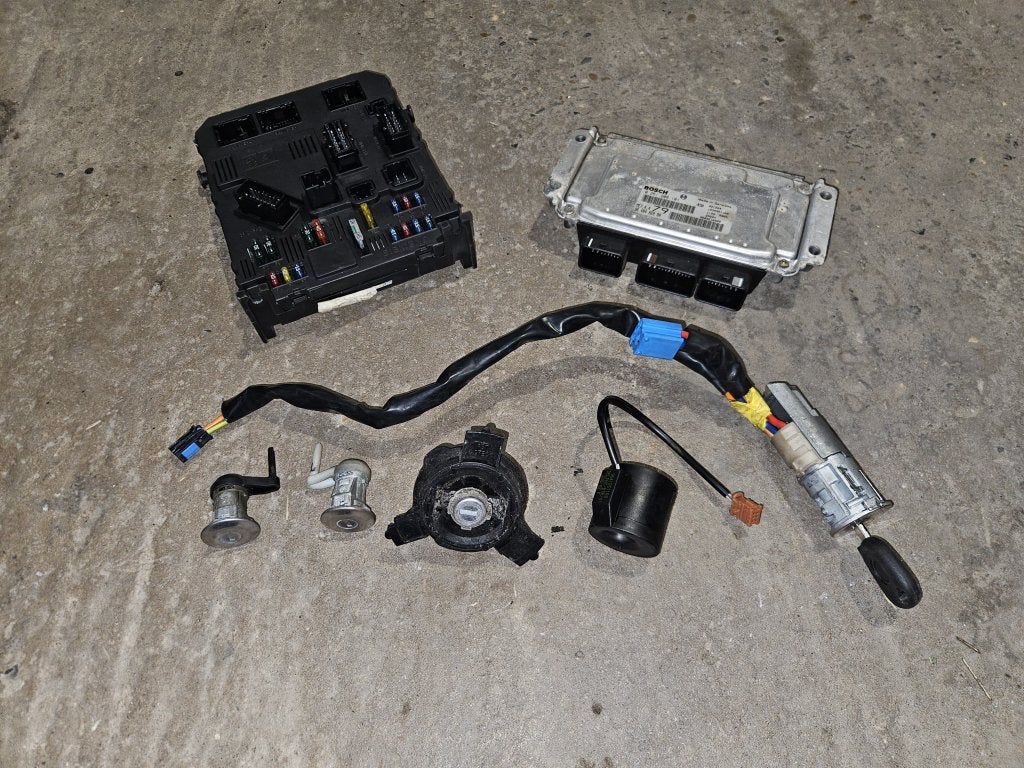 ECU / COMPUTER  / BSI PEUGEOT 206 CC 1.6 16V / CONTACTSLOT, Niet ingevuld, Niet ingevuld, Niet ingevuld, Citroën