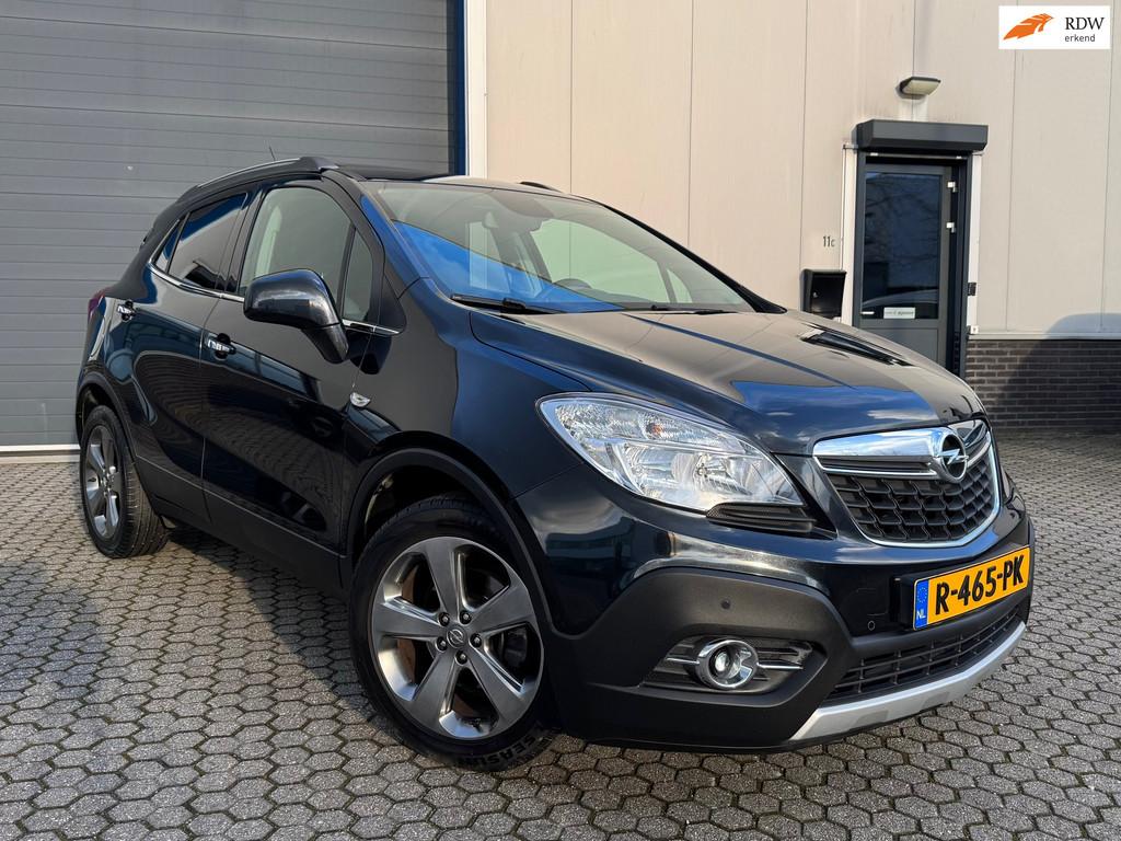 Opel Mokka 1.4 T Cosmo | Automaat | Schuifdak | AGR stoelen, Auto's, Euro 5, 15 km/l, Gebruikt, Automatische klimaatregeling