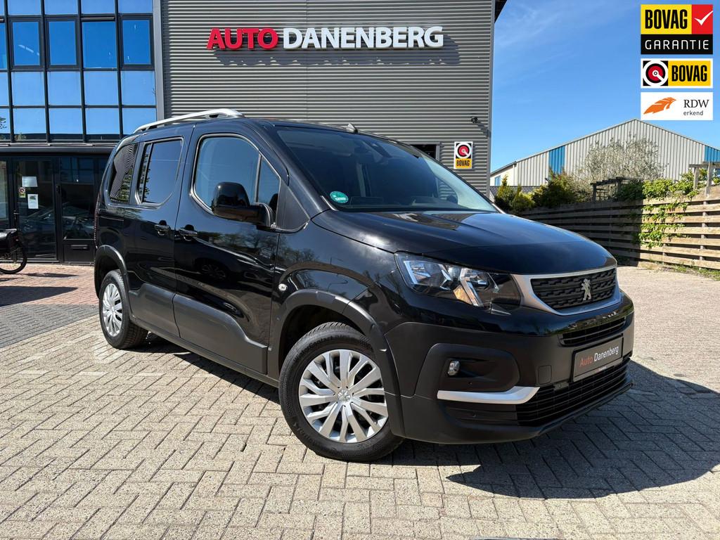 Citroen Berlingo 1.2 Puretech AUTOMAAT GARANTIE ! 131PK, Auto's, Zwart, 1199 cc, 1298 kg, Zwart