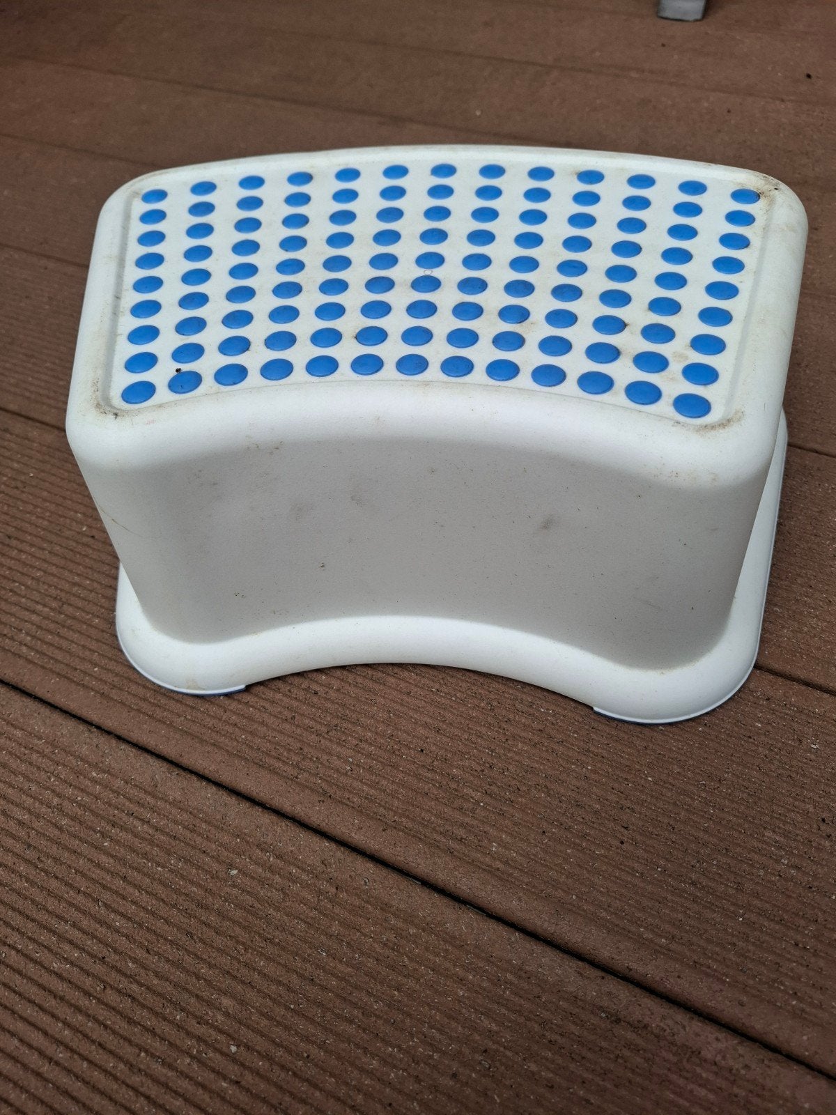 Wc opstapje, Huis en Inrichting, Ophalen, Wit
