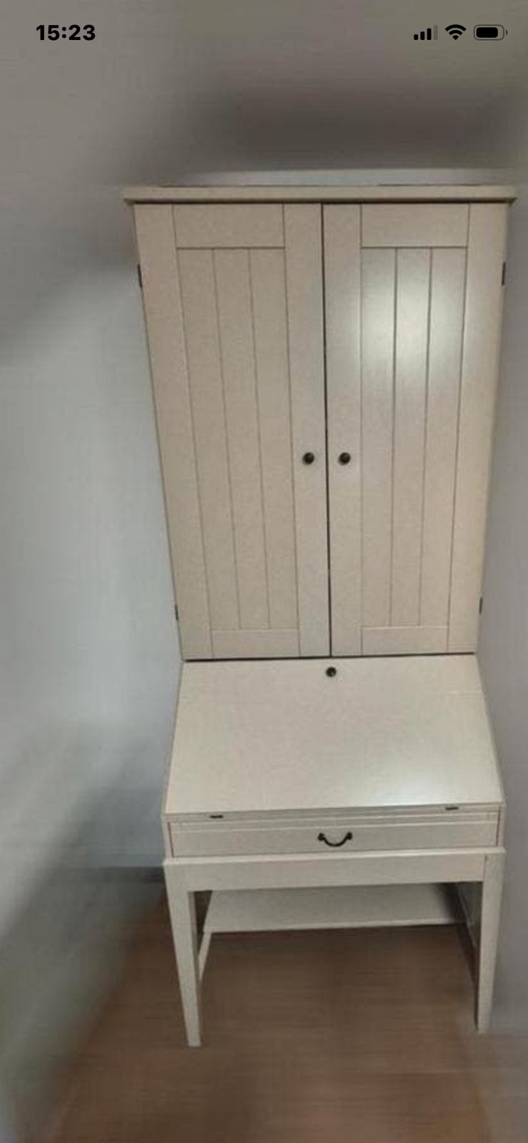 Ikea hemnes buro met kast, Huis en Inrichting, Bureaus, Ophalen, Gebruikt