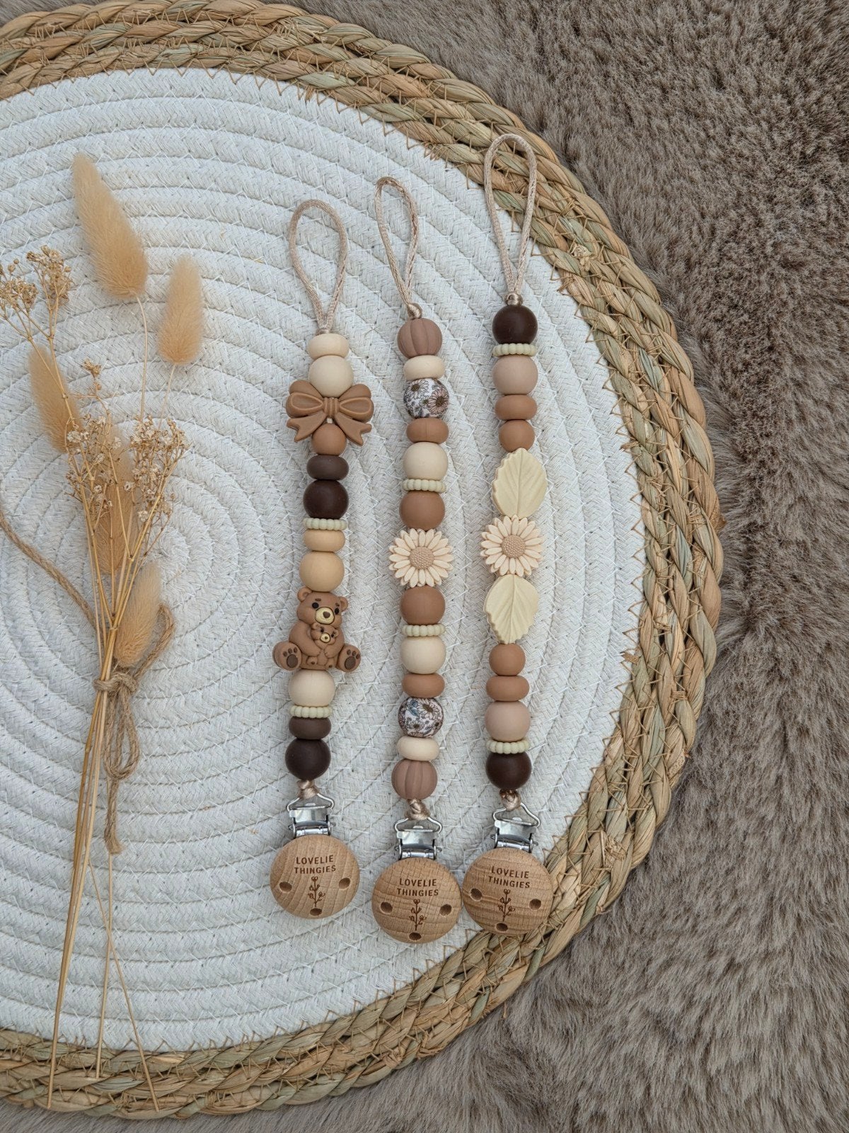 Handgemaakte Speenkoorden - Diverse Designs, Ophalen of Verzenden, Nieuw, Overige typen