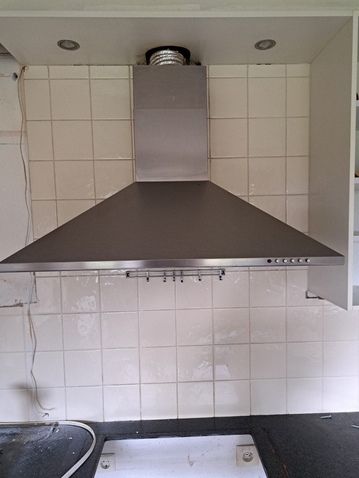 ATAG Afzuigkap RVS - Wandschouwkap - Gebruikt, Ophalen