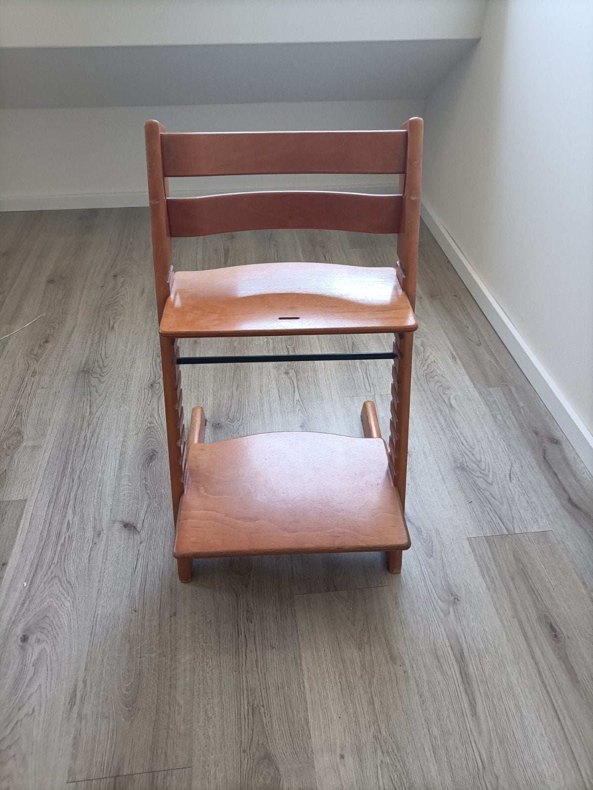 Stokke Tripp Trapp meegroeistoel - Houten kinderstoel, Ophalen, Gebruikt, Meegroeistoel, Aanschuifbaar
