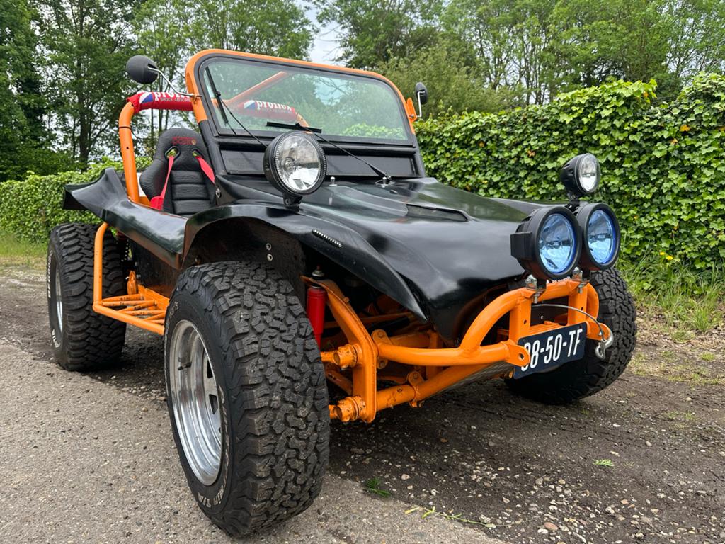 Volkswagen vw buggy 1972 kort ruska, Cabriolet, Zwart, 17 km/l, Origineel Nederlands