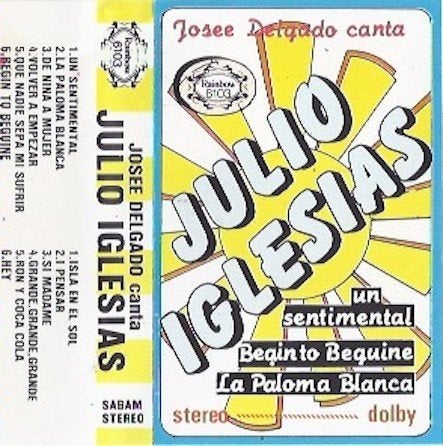 Josee Delgado – Canta Julio Iglesias, Cd's en Dvd's, Ophalen of Verzenden, Zo goed als nieuw, Nederlandstalig, 1 bandje