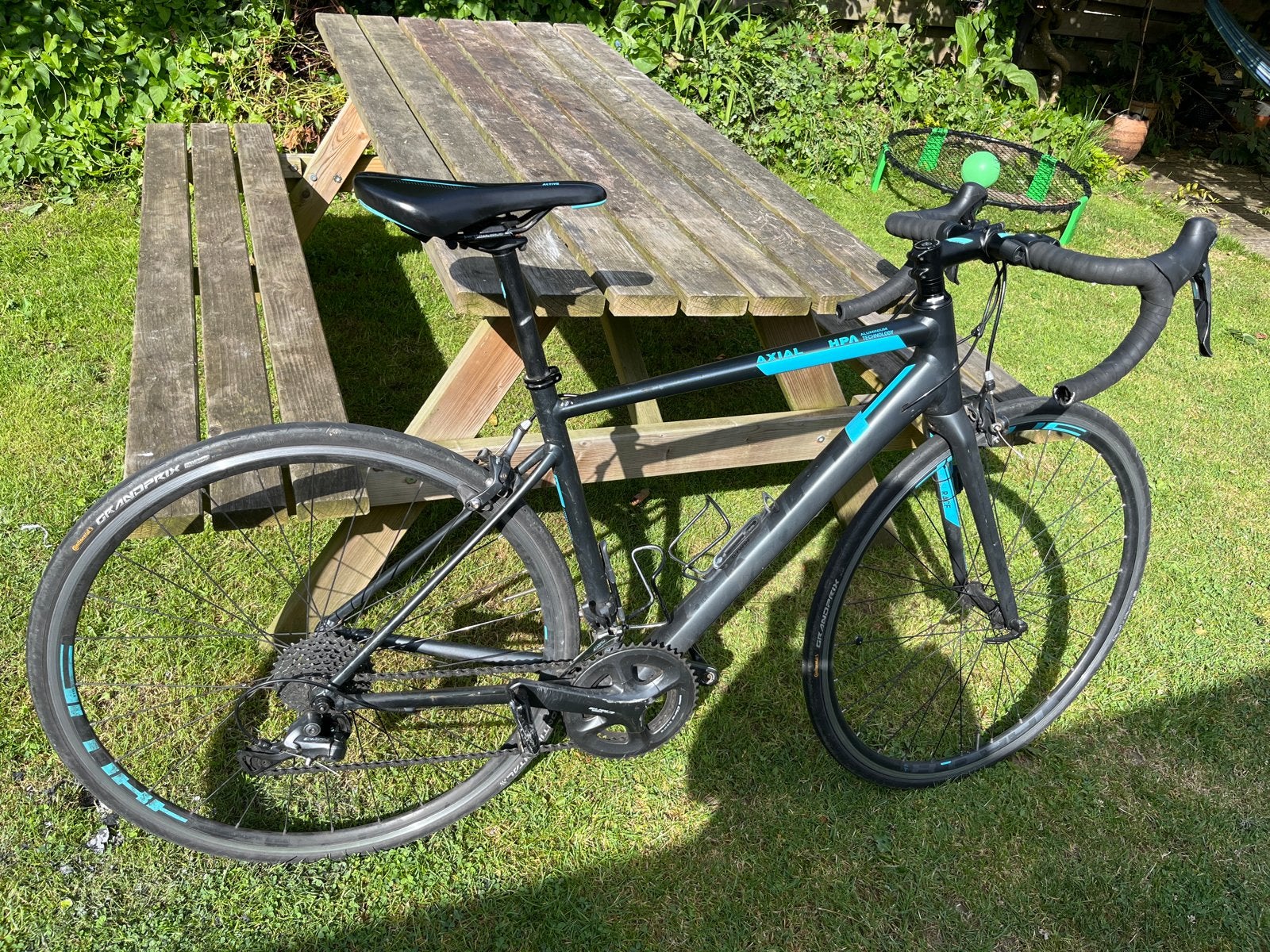 Racefiets cube axial met carbon voorvork en aluminium frame, Fietsen en Brommers, Fietsen | Racefietsen, Gebruikt, Aluminium, Meer dan 20 versnellingen