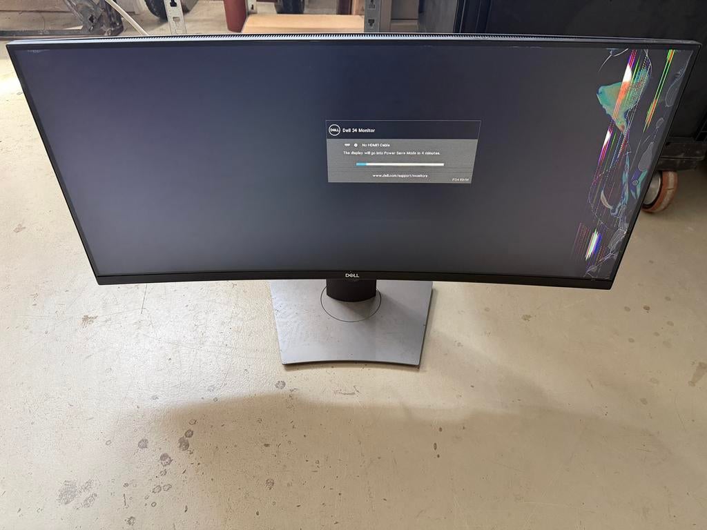 dell 34 inch curve monitor, Computers en Software, Monitoren, IPS, Curved, Ophalen of Verzenden, Quad HD (2K)