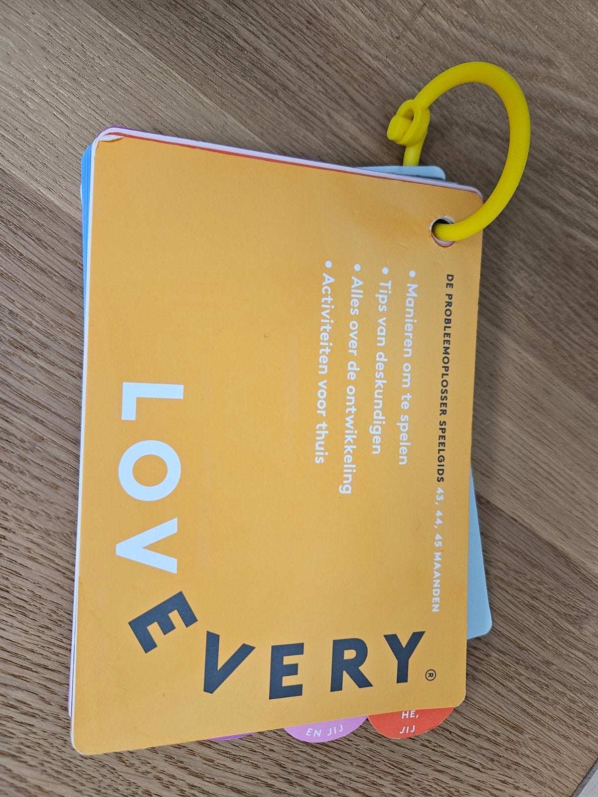 Lovevery Speelgids De Probleemoplosser 43-45 maanden, Ophalen, Zo goed als nieuw, Opvoeding tot 6 jaar