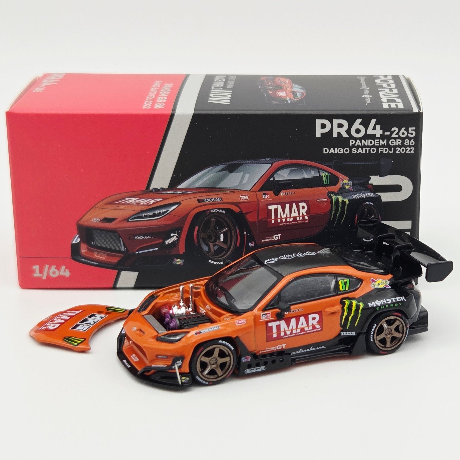 Pop Race – 2022 Pandem GR 86 Daigo Saito FDJ, various, Hobby en Vrije tijd, Mymodelcar@outlook.com, Auto, Ophalen of Verzenden