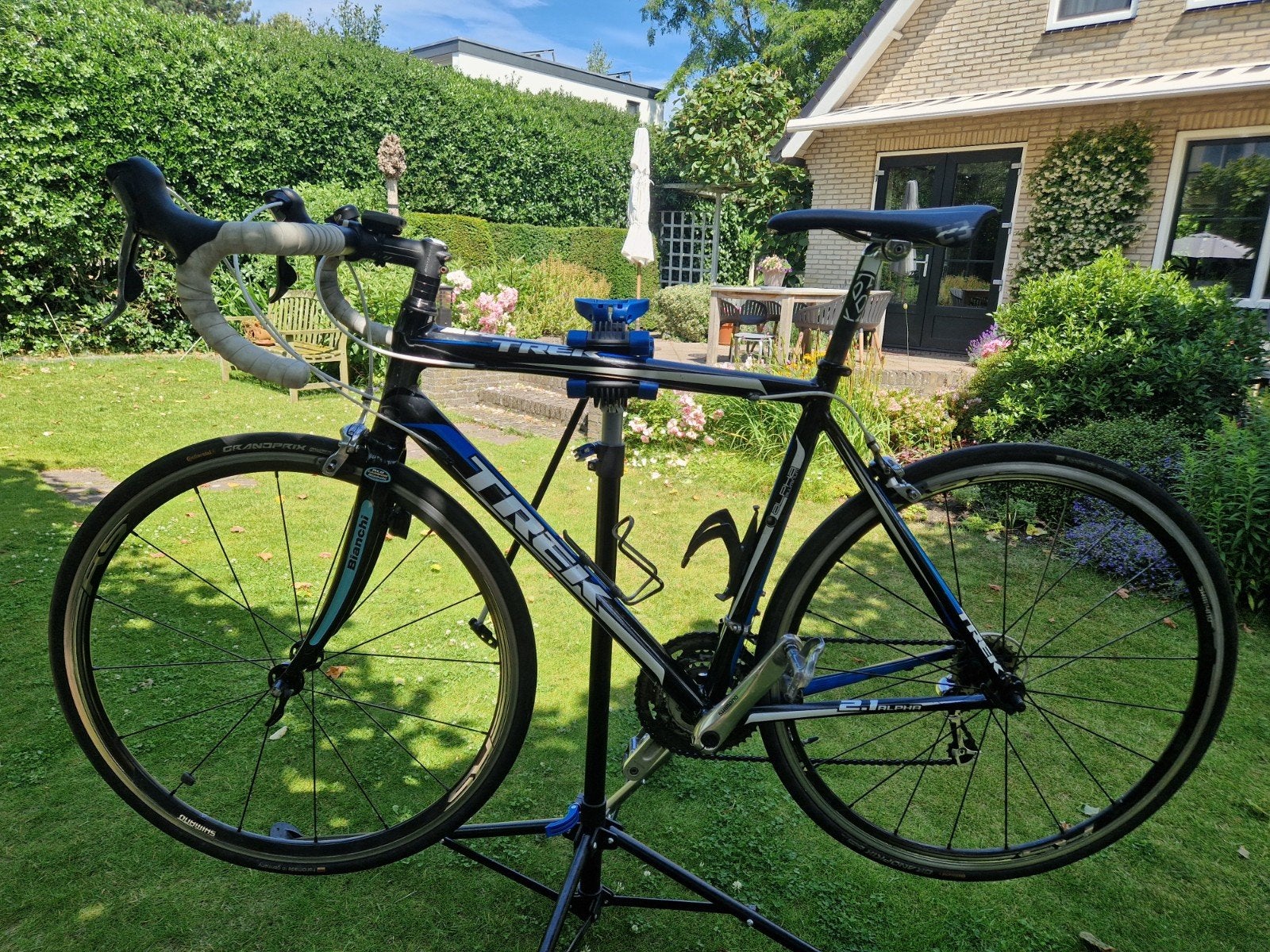 Trek Alpha 2.1 Wielrenfiets 28 inch Aluminium, 28 inch, Gebruikt, Velgrem, Aluminium