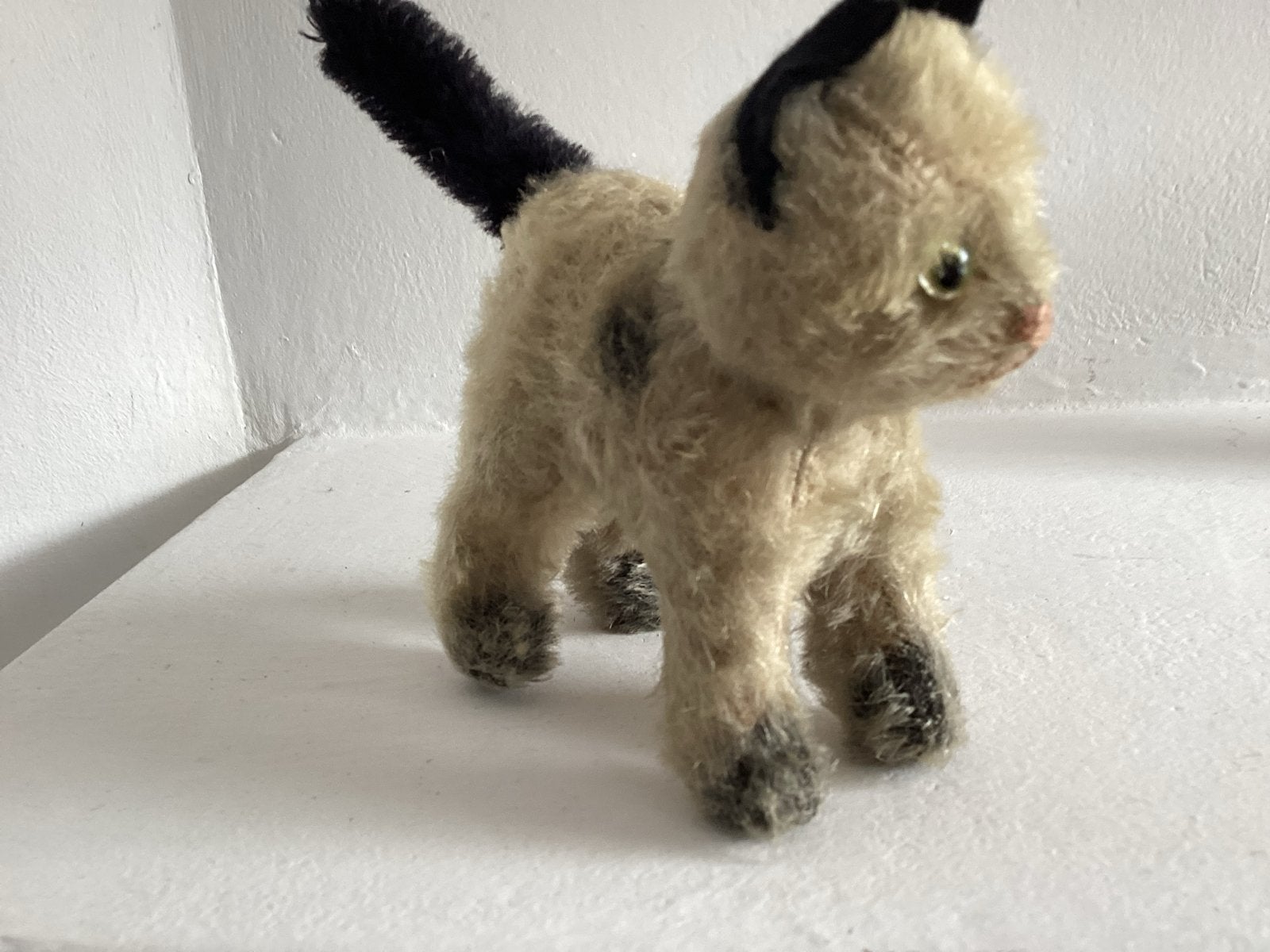 Vintage Steiff Katje (ca. 1950) - Zeldzaam verzamelobject, Ophalen of Verzenden