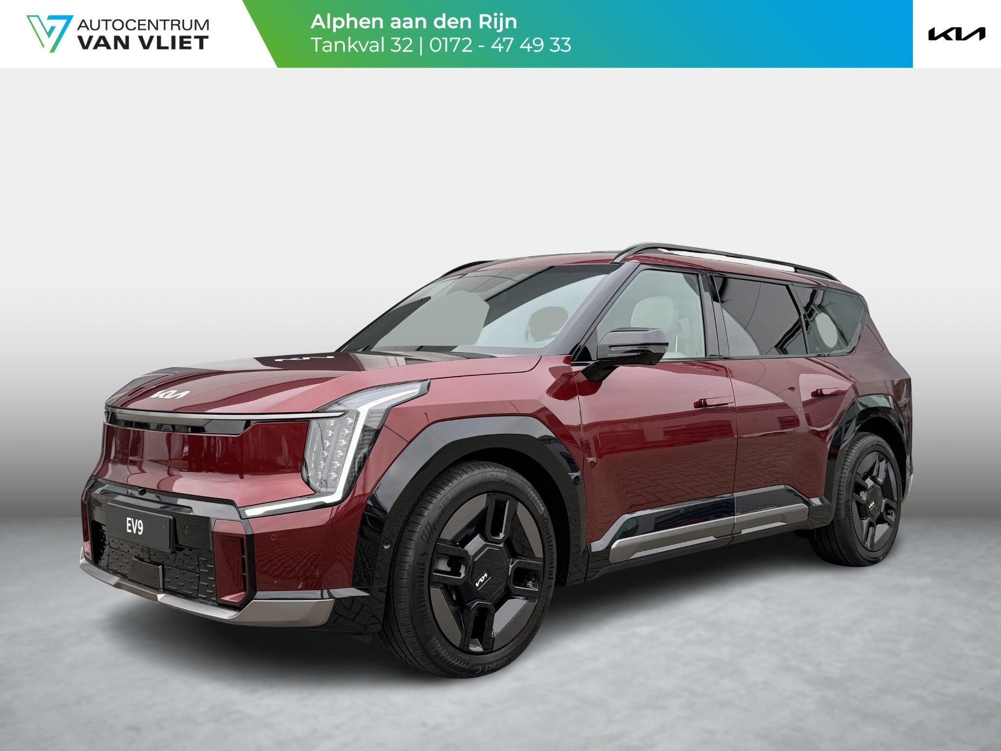 Kia EV9 GT-Line AWD 99.8 kWh | 7-Pers. | 21" | Head-Up | Sto, Auto's, Automaat, EV9, 7 stoelen, Origineel Nederlands