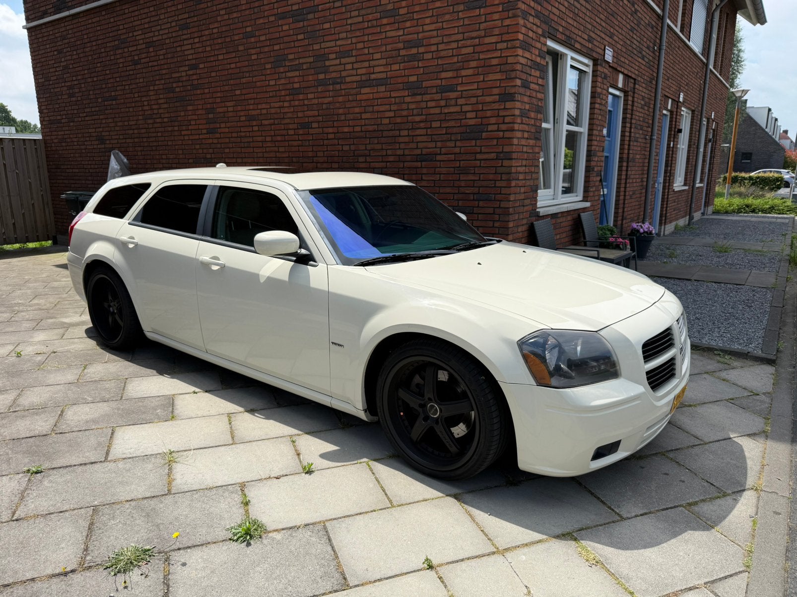 DODGE MAGNUM RT 5.7 HEMI V8, Auto's, Dodge, Bedrijf, Benzine, Stationwagon, Automaat, Geïmporteerd, Wit, Beige, Leder, Achterwielaandrijving