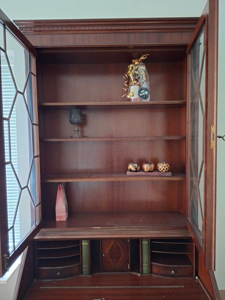 Heldense secretaire buffet kast, Ophalen of Verzenden, Gebruikt, 25 tot 50 cm