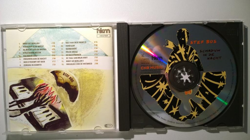Stef Bos - Schaduw In De Nacht, Cd's en Dvd's, Cd's | Nederlandstalig, Ophalen of Verzenden, Zo goed als nieuw, Pop