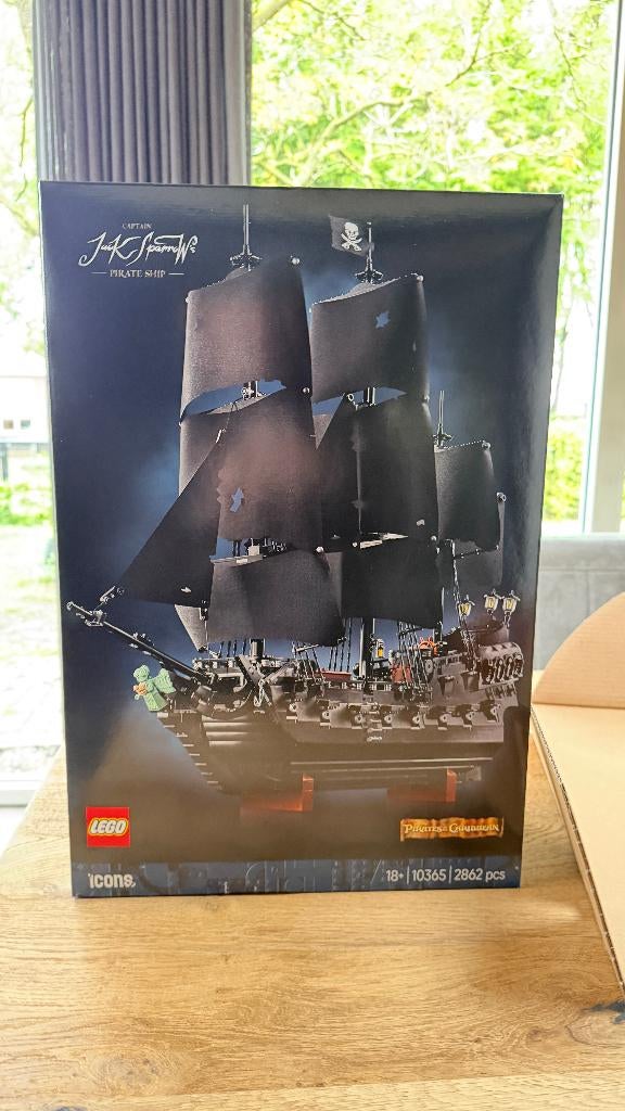 LEGO 10365 Captain Jack Sparrow’s Pirate Ship, Nieuw, Ophalen of Verzenden, Icons, Complete set