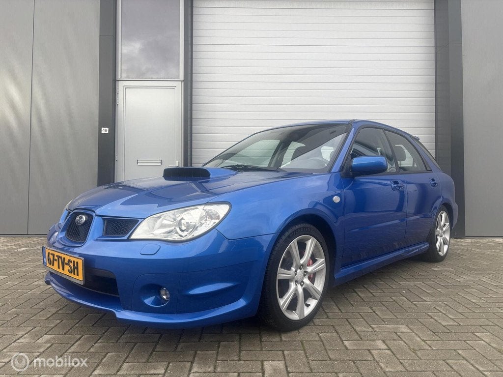 Subaru Impreza 2.5 WRX, Auto's, Gebruikt, 4 cilinders, Blauw, Handgeschakeld