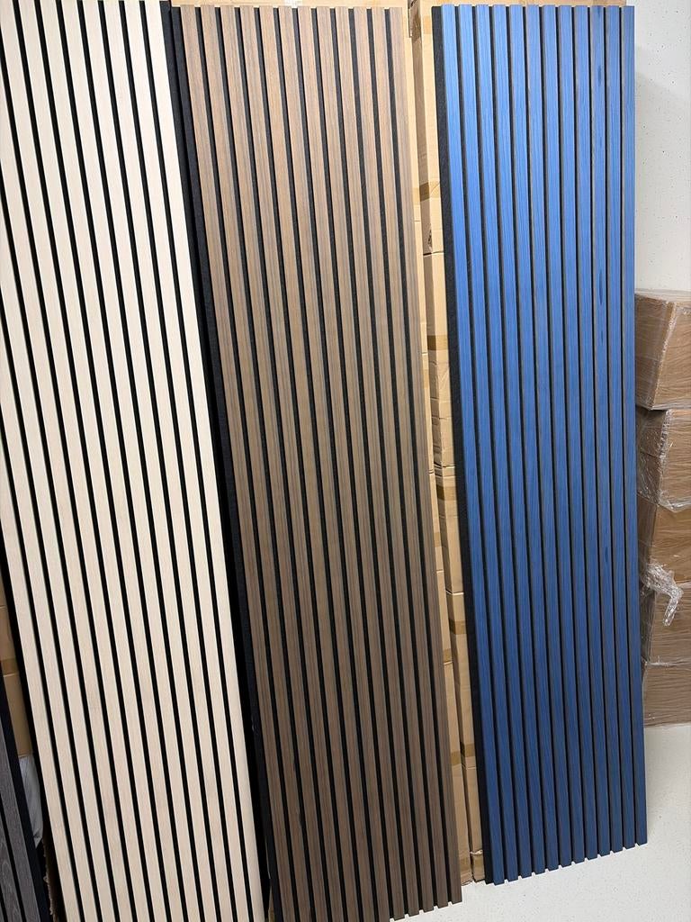 Akoestische Wandpanelen - Unieke Kleuren & Hoge Kwaliteit, Hout, Meerkleurig, Nieuw, Wandbord of Wandpaneel