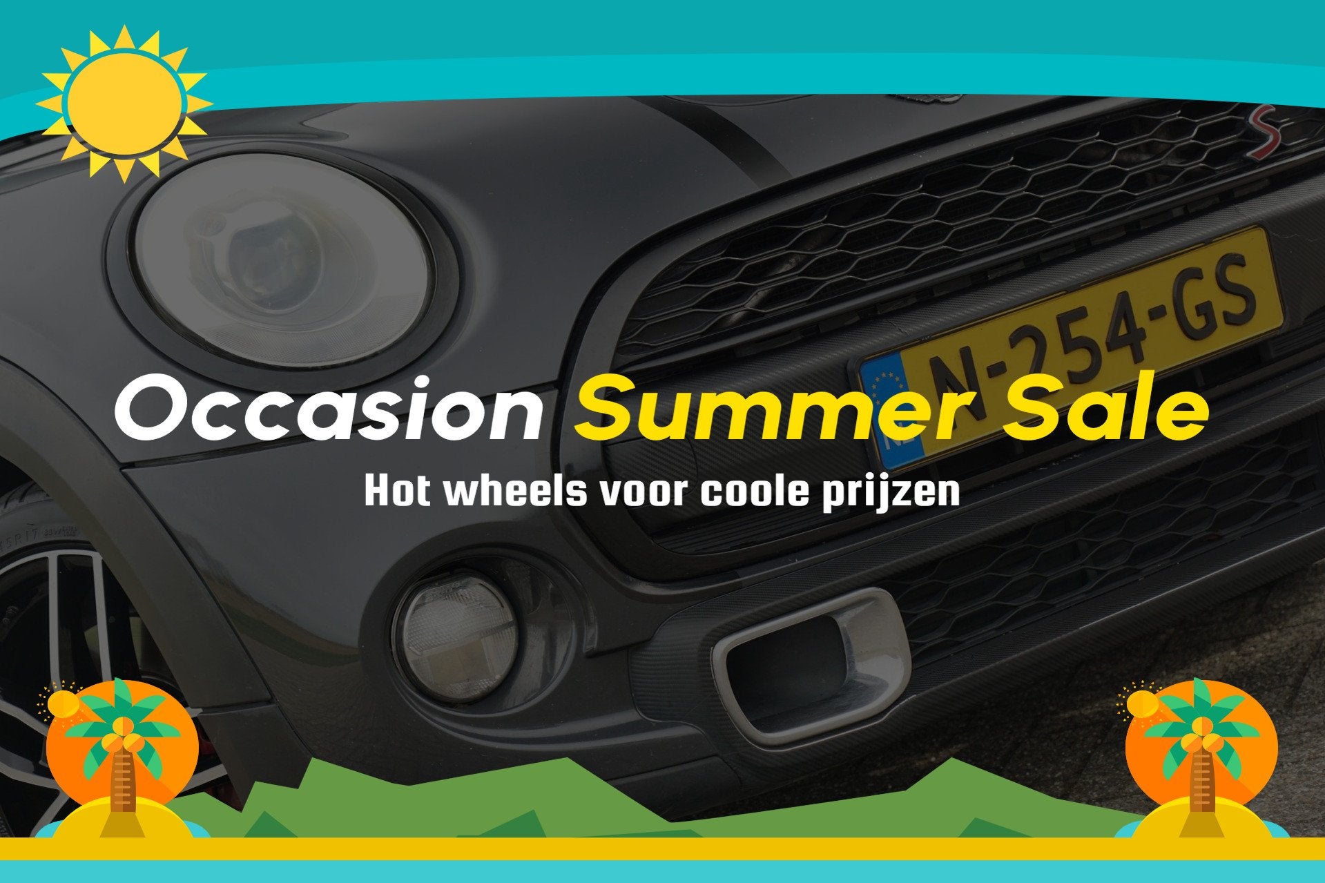 Mini 2.0 Cooper S Chili Serious Business | Thunder Grey Meta, Auto's, 1998 cc, Gebruikt, 4 stoelen, Leder en Stof