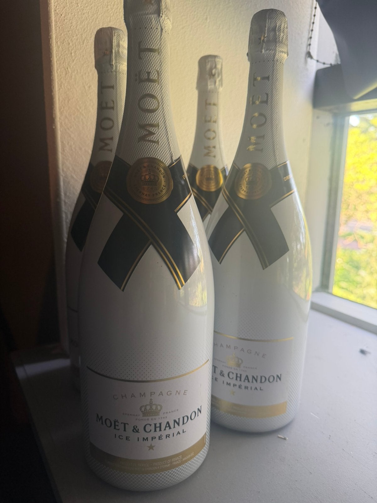 4x Moët ice dummy fles 1,5 liter, Ophalen, Zo goed als nieuw, Frankrijk, Overige typen