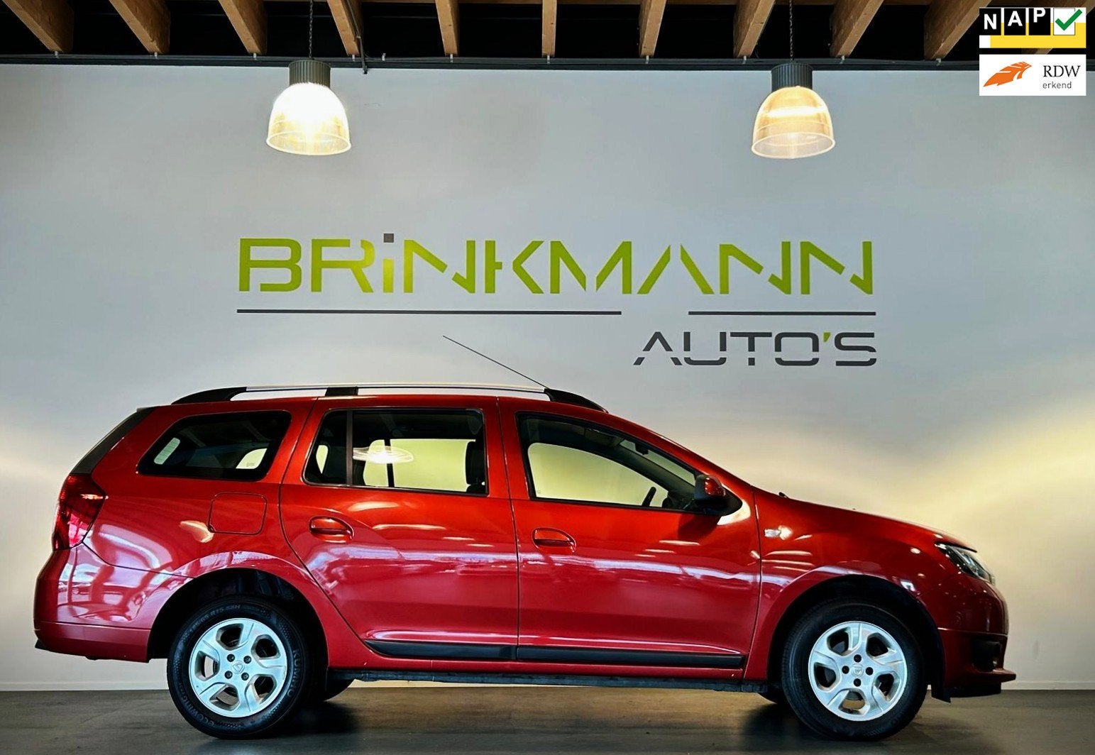 Dacia Logan MCV 0.9 TCe Bi-Fuel - Airco - Tr.Haak - 1e Eigen, Auto's, Dacia, Voorwielaandrijving, Stof, 580 kg, 1110 kg
