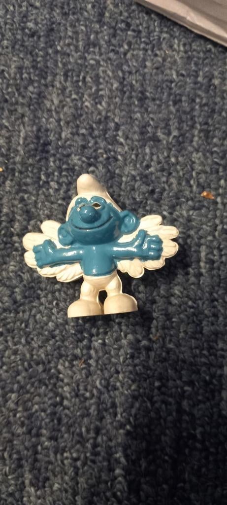 Bully Engel smurf, Verzamelen, Smurfen, Ophalen of Verzenden, Zo goed als nieuw, Overige Smurfen, Poppetje, Figuurtje of Knuffel