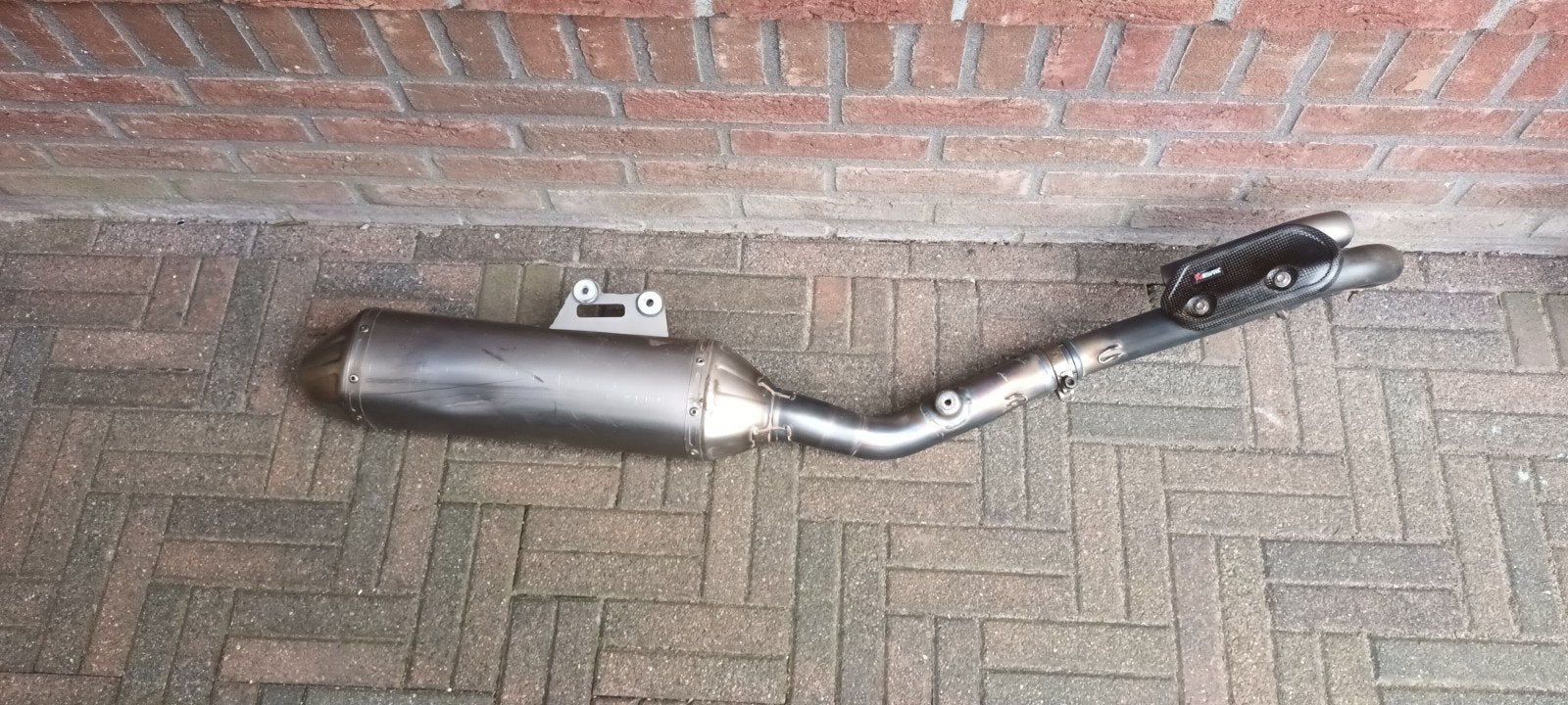 Akrapovic uitlaat RMZ 450, Motoren, Ophalen of Verzenden